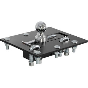 AMBITION New Easy Operation Pliable Iron Gooseneck Hitch Ball Mount for 2-5/16-Inch Parts for Trailer Fifth Wheel Hitch - Product Image 1