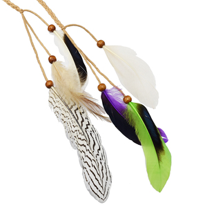 Hecho a mano <span class=keywords><strong>de</strong></span> la cadena <span class=keywords><strong>de</strong></span> las mujeres Boho diadema accesorio para el cabello para mujer - Product Image 3