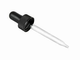 Ống Nhỏ Giọt Thủy Tinh Hiệu Chuẩn CRC Màu Đen Và Trắng 18/410 Với Các Giọt Nhỏ Giọt Có Vết Chai Phù Hợp Với Chai Thủy Tinh Boston 2Oz 20/400 - Product Image 2