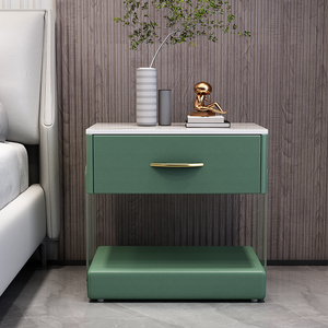 China Supplier Wholesale Wood Nightstands Drawer <strong>Bedside</strong> <strong>Table</strong> Bedroom Furniture Nightstand <strong>Set</strong> <strong>of</strong> <strong>2</strong> for Home - Product Image 3