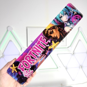 Poggiapolsi Ergonomico per Tastiera in Acrilico Trasparente PMMA Personalizzato Harley/Jinx Anime, Impermeabile, Supporto per il Palmo, Disponibile <span class=keywords><strong>Fortnite</strong></span> - Product Image 1