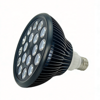 Lampe de luminothérapie rouge 660 nm pour usage domestique, 24 W LED, lumière infrarouge 850 nm, lampe à pince LED 54 W, ampoule de soin du visage, lampe de beauté infrarouge