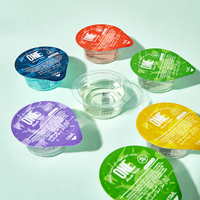 ONE Private Label Multi 10 Geschmacksrichtungen Minze Erdbeere Nelke Zitrone Gelee-Becher Mundspülkapseln Mini Reise-Frische-Atem-Mundwasser