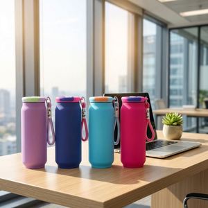 Botella de Agua con Forma de Lata de Cola de Acero Inoxidable de 18 oz, Personalizada con Logotipo, Aislada al Vacío, a Prueba de Fugas, Libre de BPA, Regalo Promocional al por Mayor - Product Image 1