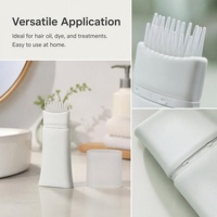 Tube souple personnalisable avec embout peigne pour emballage de teinture capillaire et shampoing