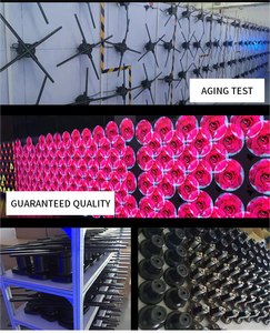 トップセールスストアショップバーカジノ42cm224ライト3Dホログラム広告ファンホログラフィックディスプレイエアファンビデオプロジェクター - Product Image 5