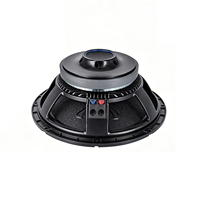 CrazyDance Subwoofer Mono Metal 18 Inch 800-1600W, Voice Coil 100mm, 8Ohm, Magnet Ferit, Audio Hi-Res, Driver Bass untuk Panggung PA