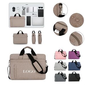 Maletín para Portátil Unisex Impermeable con Correa para Viaje, para Hombre y Mujer, con Cierre de Cremallera - Product Image 1