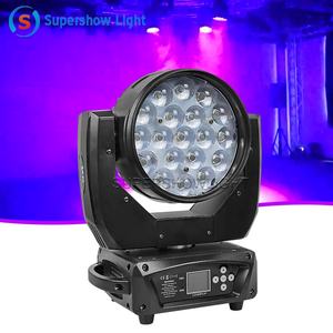 Venta Directa de Fábrica, Cabeza Móvil LED Zoom <span class=keywords><strong>Mac</strong></span> Aura de 19x15w, Luz Móvil LED Wash, para DJ, Discoteca, Bar, Copia de <span class=keywords><strong>Mac</strong></span> Aura - Product Image 2