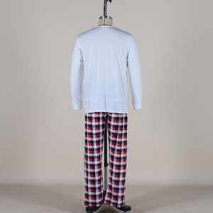 Groothandel Ruches Geruit Custom Pyjama Nachtkleding Volwassen Plus Size Familie Kerst Matching Pyjama <span class=keywords><strong>Sets</strong></span> - Product Image 6