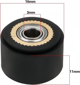 Plotter Máy cắt Pinch con lăn bánh xe mang đồng thau giấy ép bánh xe Tương thích với Roland & graphtec cb09u & 15U - Product Image 5