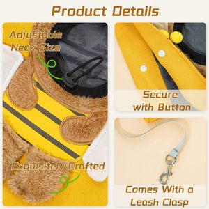 Nuova Borsa a Tracolla 2024 per Trasporto Animali, Accessori per Cani, Trasportino per Piccoli Animali a Forma di <span class=keywords><strong>Leone</strong></span>, Borsa Portatile e Traspirante - Product Image 4