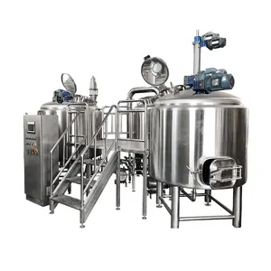 500l de cerveza máquina de equipos de cervecería sistema proyecto llave en mano