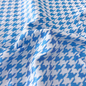Tela de chenilla a cuadros de alta densidad de 1.8M para sofá, tejido de poliéster y algodón cepillado con acabado de gamuza. - Product Image 4