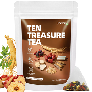 OEM ODM Prêt à expédier – Sachets de tisane aux dix herbes de ginseng, mélange naturel de maca, goji et jujube, favorise l'énergie et la vitalité – 20 sachets - Product Image 1