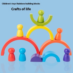 New Design Children's Diy Wood Puzzle Building Blocks Developed Puzzle Preschool Educational Toys for Kids Toddler Boys & Girls - Product Image 5