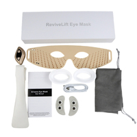 Masque oculaire de luminothérapie rouge 4D de nouvelle conception, microcourant EMS, luminothérapie rouge LED, masseur oculaire