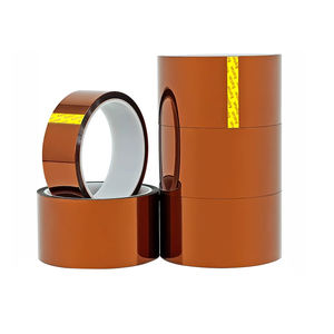 Cinta Resistente a Altas Temperaturas de 3~50 mm, Aislamiento de Poliimida Marrón Dorado, Fabricada con Material PE - Product Image 4