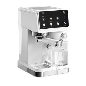 Cafetera Italiana Doméstica con Pantalla Táctil, Espumador de Leche de un Toque Golden Cup, Portátil para Oficina y Cafetería - Product Image 5