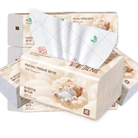 Boîte de mouchoirs en papier doux à motif de chat imprimé pour la maison, la salle de bain, l'hôtel