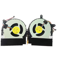 Ventilateur de refroidissement pour ordinateur portable de haute qualité 2,5 W en aluminium pour ROG FX72V FX72VY G752V G752VY G752VT G752VL GTX980 CPU+GPU