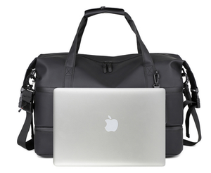 Multifunctional Fitness Travel <b>Bag</b> Dry Wet Separation Independent Shoe Compartment Lightweight Portable <b>Overnight</b> <b>Bag</b> - Product Image 5