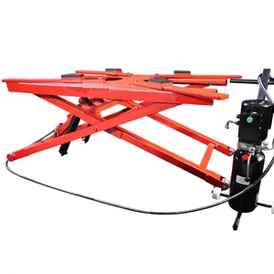 Plateforme élévatrice mobile hydraulique à ciseaux portable de 4 tonnes, hauteur de levage de 1550 mm, pour atelier automobile et équipement de garage - Product Image 2