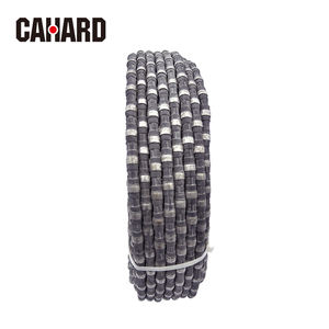 공장 판촉 11.5mm 소결 와이어 톱 다이아몬드 비드 로프 절단 와이어 톱 철근 콘크리트 절단 - Product Image 3