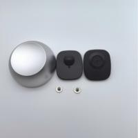 EAS 8.2Mhz Système d'alarme RF Mini carré noir antivol étiquette dure supermarché magasin de vêtements Checkpoint fait aimant en plastique ABS