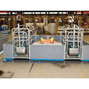 Nueva caja de parto para cerdos fácil de instalar al por mayor con acero galvanizado en caliente anticorrosión para cerdas - Product Image 5
