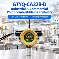 Détecteur de gaz combustible industriel et commercial 4G IoT CAATM CA228-D(N) GTYQ-CA228-D, capteur d'alarme de fuite de méthane, propane, GPL