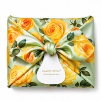 Savon Artisanal Parfumé à l'Huile Essentielle de Rose 200g, Emballage Soie, Savon Cadeau de Luxe, Nettoyant Doux Hydratant, Personnalisation OEM ODM