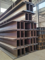 Poutre en acier H Q235B Q355B SS400 100x100-900x300mm 6m 12m Épaisseur 6-25mm Construction de structures GB ASTM ISO9001 CE