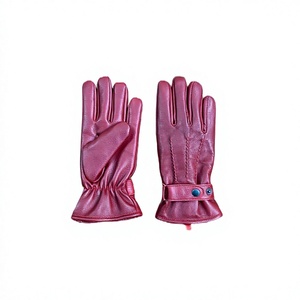 New Arrival Mudassar Sports Plain <b>Leather</b> Touchscreen <b>Gloves</b> Unisex Winter Cycling Full Finger WRIST Eco-Friendly Breathable - Product Image 1