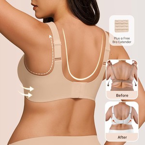 Reggiseni in Gelatina per Donne, <span class=keywords><strong>Senza</strong></span> <span class=keywords><strong>Ferretto</strong></span>, Wireless, con Supporto e Sollevamento, Copertura Completa, Taglie Plus, Comodi e <span class=keywords><strong>Senza</strong></span> Cuciture - Product Image 3