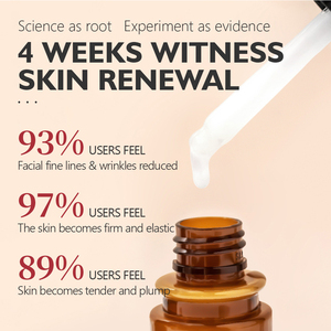Etiqueta privada Orgánica Doble Retinol Cuidado de la cara Vitamina A Escualano Hidratante Se desvanece Arrugas Estrechamiento de poros Suero facial - Product Image 2