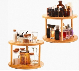 Suministro directo de fábrica, estante de almacenamiento de pie de 2 niveles personalizado, soporte multifunción para frutas y verduras para el hogar para la cocina - Product Image 1