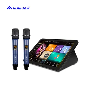 InAndOn-máquina de Canto de uso duradero, reproductor de Karaoke para fiesta en casa, 5 en 1, 8T, 15,6 pulgadas, nueva promoción