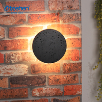 Applique murale LED étanche IP65 en aluminium 12W à économie d'énergie, angle de faisceau 120°, design contemporain pour salon