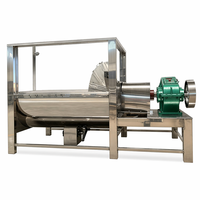 Agitateur horizontal à double ruban en acier inoxydable 304, mélangeur de poudre grande capacité pour produits chimiques et engrais
