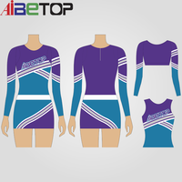 Top qualité école Cheerleading danse jupes uniformes Costume pour pom-pom girls vêtements