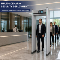 Détecteur de métaux intelligent TN-SG-B200I, écran 10 pouces, 8 zones, portique de sécurité à ondes électromagnétiques