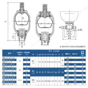 Accumulateur en acier allié NXQ-1.6 1.6L de qualité industrielle, alimentation électrique à stockage d'énergie haute efficacité, fourni directement pour usage commercial - Product Image 2
