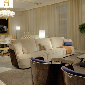 Ý hiện đại sang trọng vải sofa cắt lớn Nhà biệt thự phòng khách Deco ghế sofa - Product Image 2