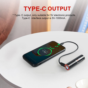 Batterie rechargeable Li-ion <span class=keywords><strong>USB</strong></span> <span class=keywords><strong>C</strong></span> <span class=keywords><strong>21700</strong></span> 3,7 V 5000 mAh, batterie externe <span class=keywords><strong>21700</strong></span> avec connecteur de type <span class=keywords><strong>C</strong></span> - Product Image 3