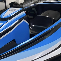 Kayak électrique à coque en PE, capacité simple/double, batterie au lithium ternaire 72V 8.4KWH, design pliable étanche, capacité de charge 150kg