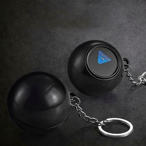 Promotional Toy Magic 8 Ball <b>Keychain</b> Custom Decision Maker Mystic Answer Ball Mini Prophecy Ball Key Chain - Product Image 6