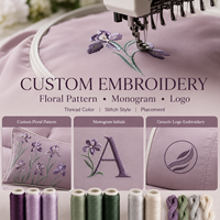 Ensemble de literie brodé sur mesure OEM ODM, housse de couette de luxe, drap, taie d'oreiller, fabricant de textiles de maison en gros