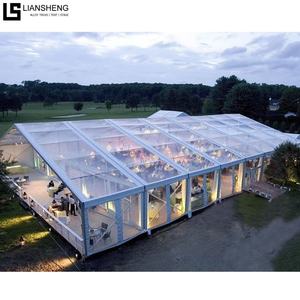 2025 Hot Sale High Quality Outdoor <strong>Tents</strong> Waterproof PVC Canopy Clear <strong>Transparent</strong> Party <strong>Tent</strong> Wedding - Product Image 1
