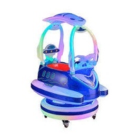 Máquina de Juego Columpio Eléctrica Comercial para Niños al por Mayor Operada con Monedas para Parque de Diversiones